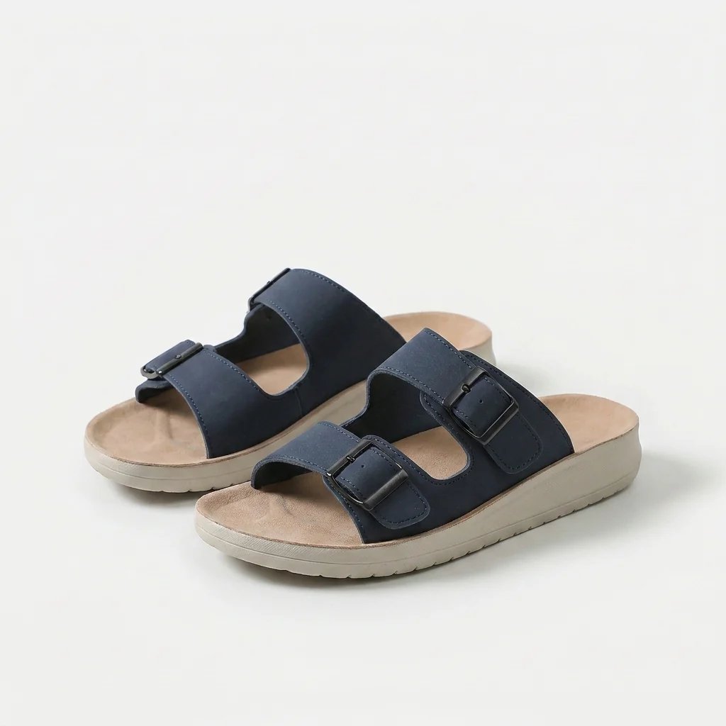 Dagmar™ – Justerbare Komfortsandaler med Dobbel Spenne