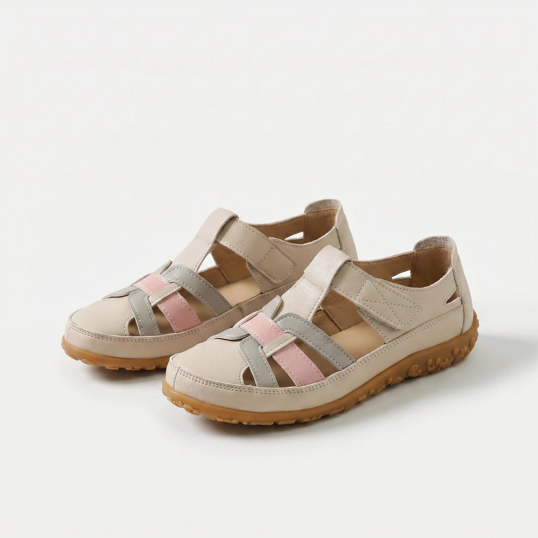 Iselin™ – Sandaler med borrelåslukking for komfortabel gåing