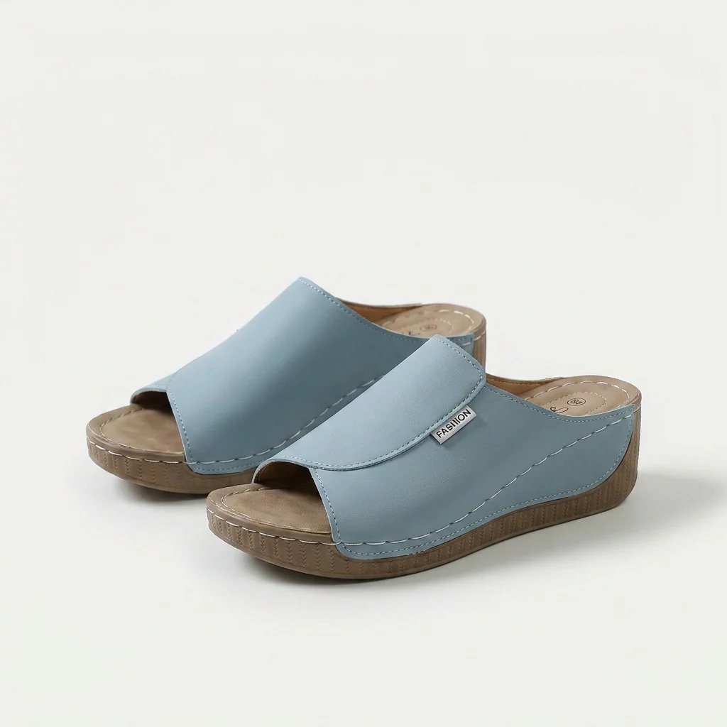 Julie™ – Polstret Bue Støtte Plattform Sandle.