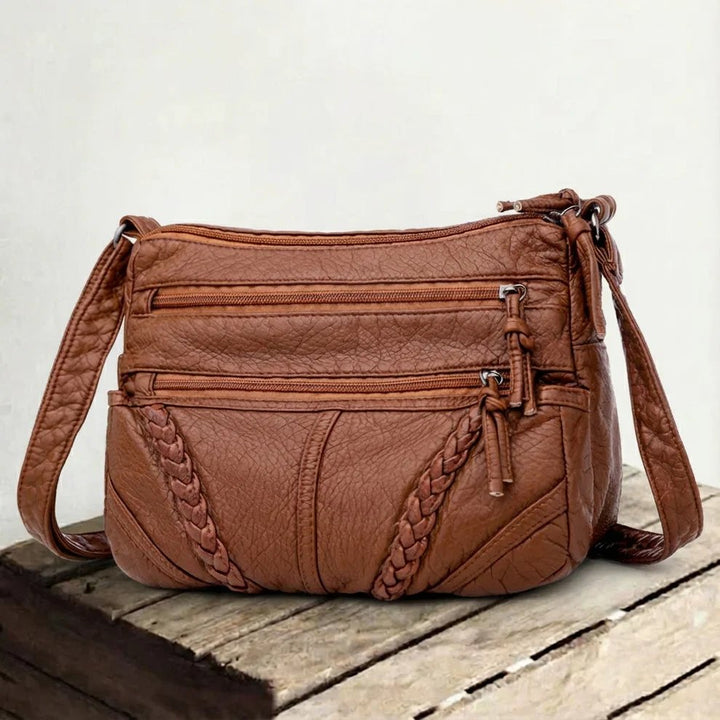Eli™ – Multi Glidelås Tyveribeskyttende Crossbody-veske