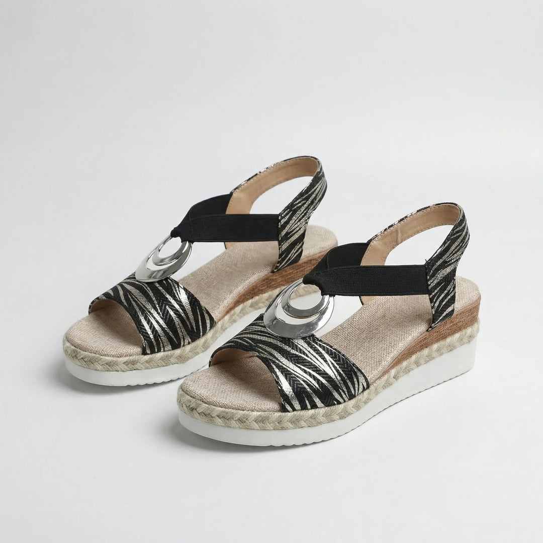 Tiril™ – Ortopediske Gel Såle Sandaler med 4 cm Hælstøtte