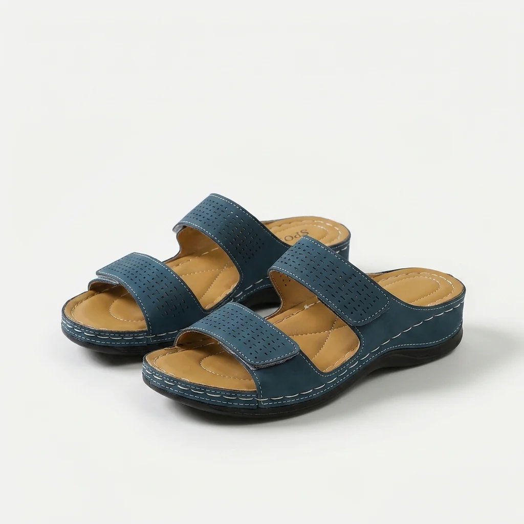 Kira™ – | Ortopedisk Komfort Hælrem Sandal