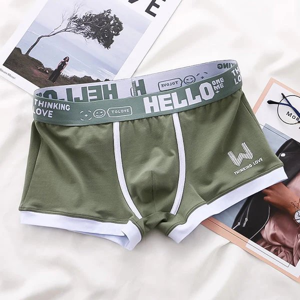 Ivar™ – Pustende Boxershorts med Logo Belte