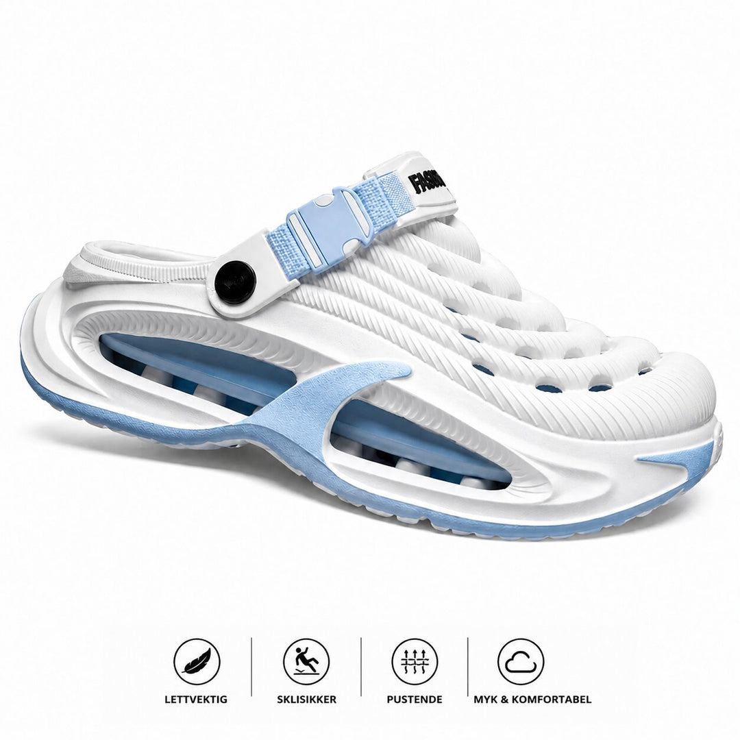 Breezy™ – Lettvektige, sklisikre og pustende clogs
