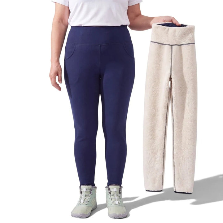 ThermoFleece™ – Høyt liv Fleeceforet Varme Strømpebukser