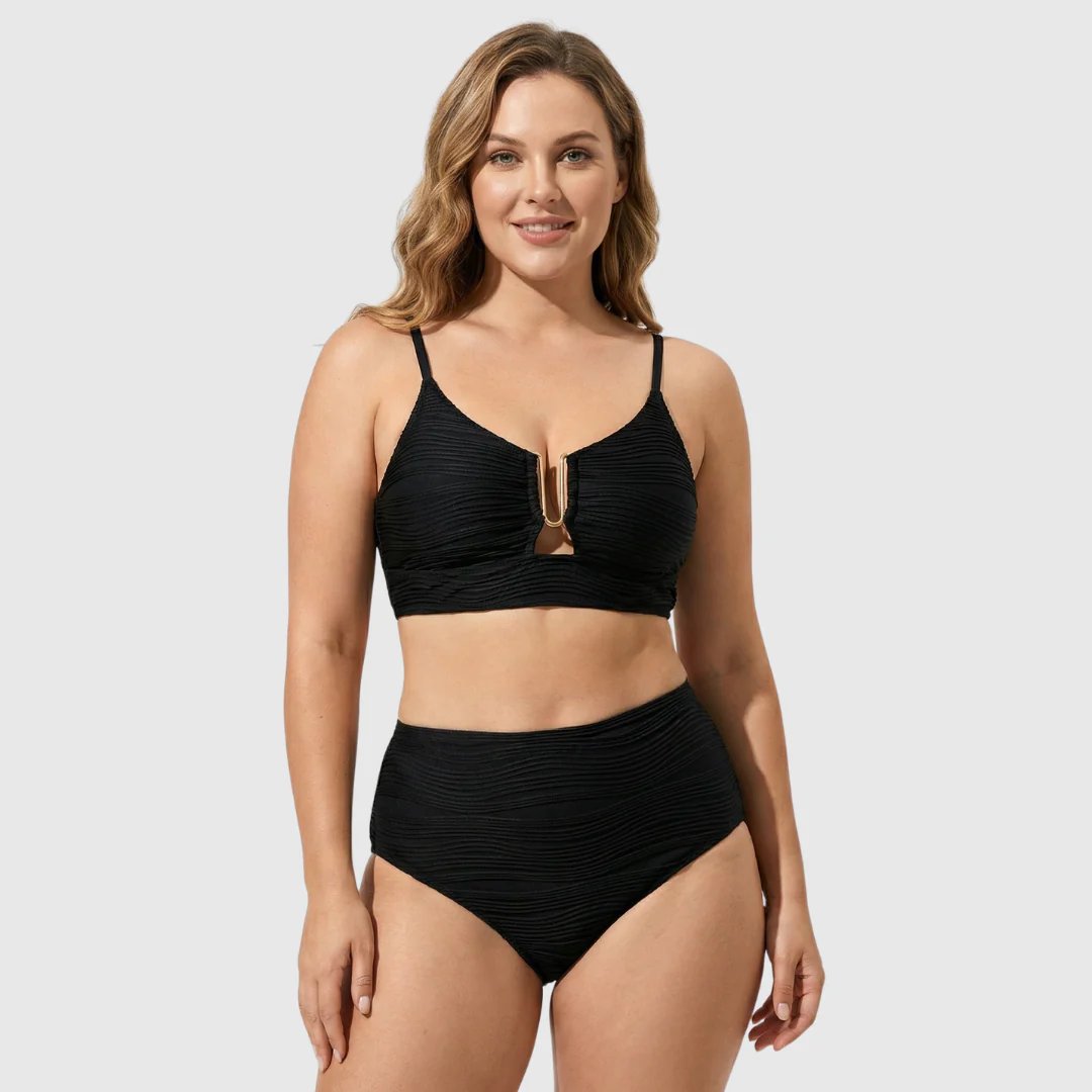 Olivia™ – Støttende U-tråd justerbar stropp bikini