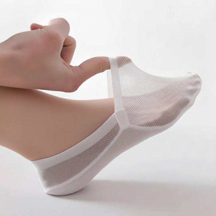 AeroSocks™ – | Usynlige Pustende No-Show Sokker