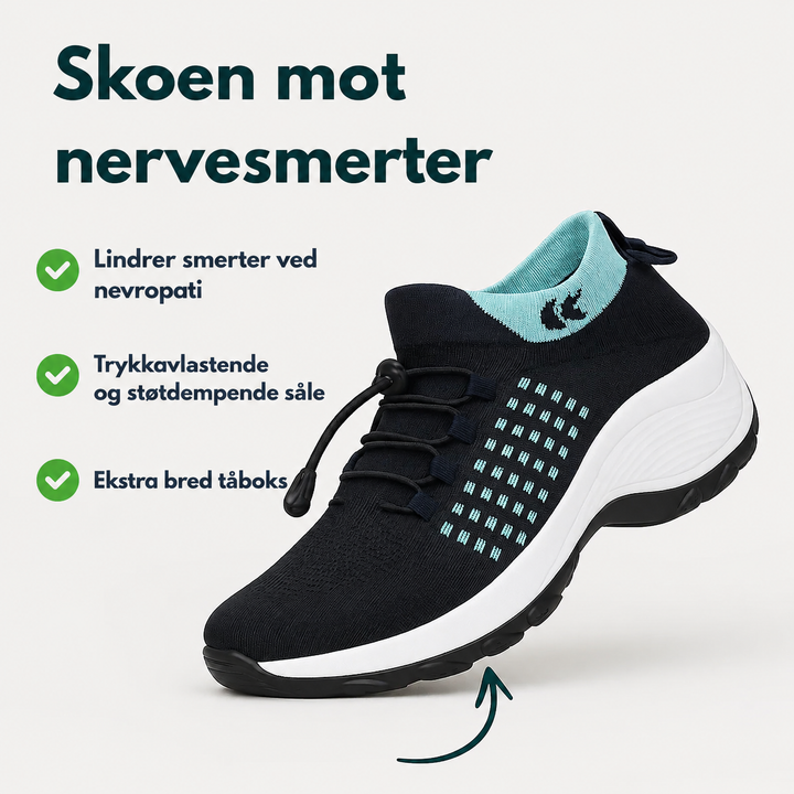 Celine™ – Polstret Komfort Gå-Sneaker