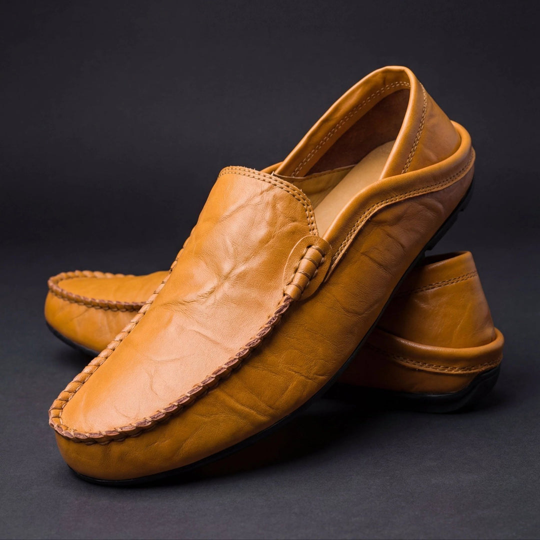 Mathias™ – Håndlagde Slip-On Mokassin Loafers