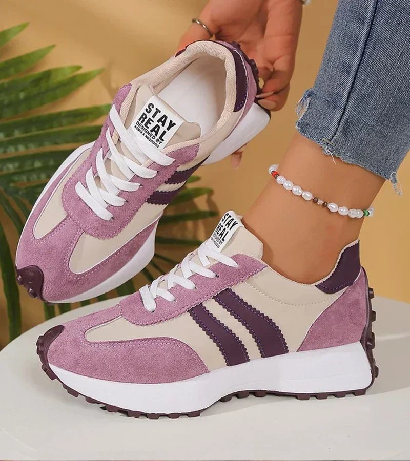 Dagmar™ – Retro Snøresko for Løping