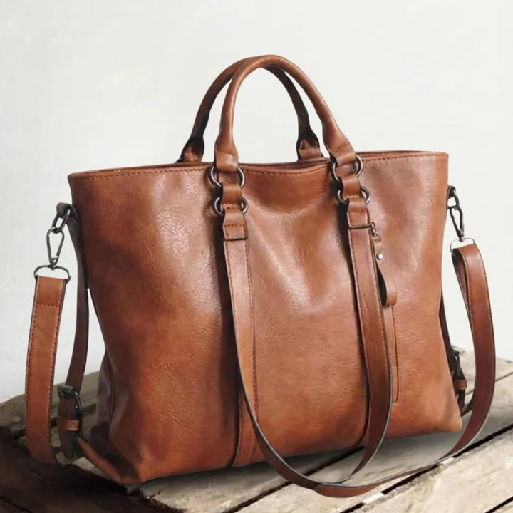 Ella™ – Flere Kompartments Strukturert Tote Bag