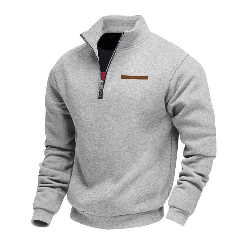 Sebastian™ – Nydelig Quarter Zip Ståkrage Pullover