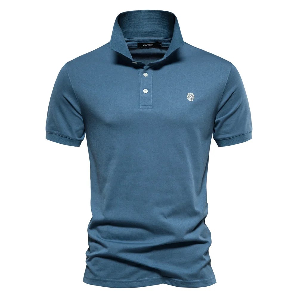 Kjell™ – Premium Brodert Polo med Korte Ermer
