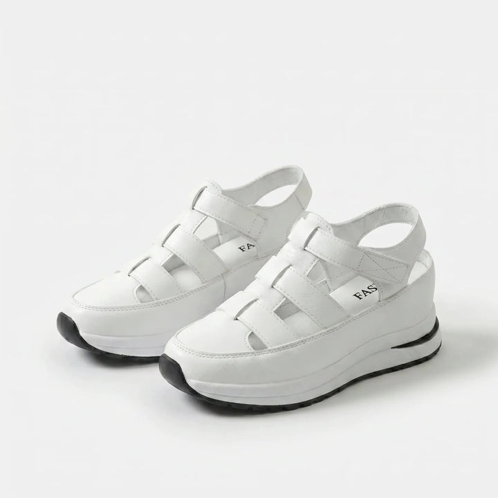 Melissa™ – | Polstret Plattform Knyttede Sandaler