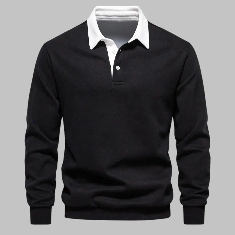 Darius™ – Smart Casual Krage Weekend Pullover