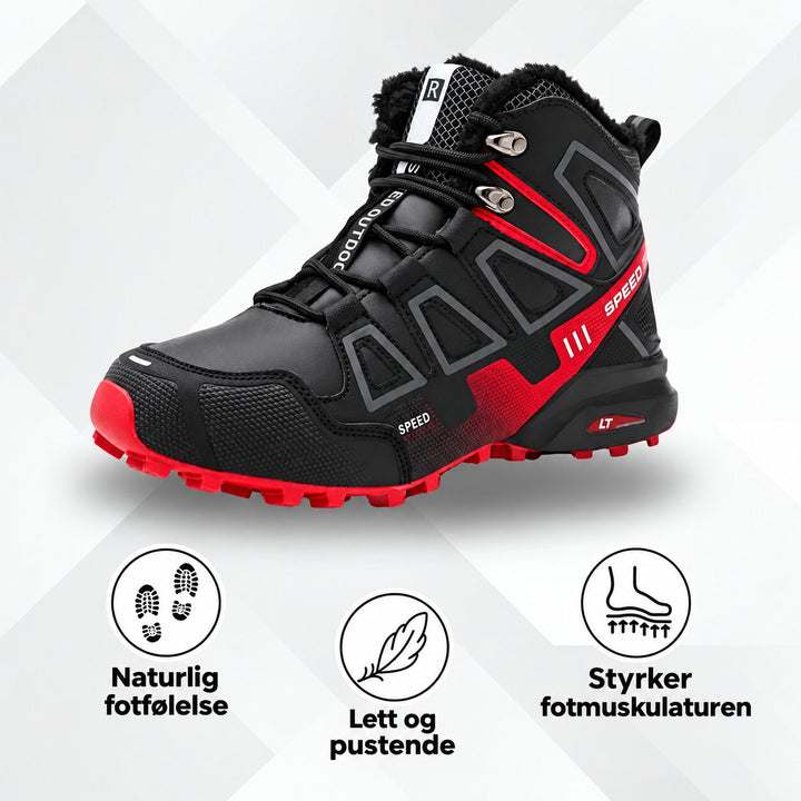 ErgoTrekk™ – Ortopediske Lisse-Up Turstøvler