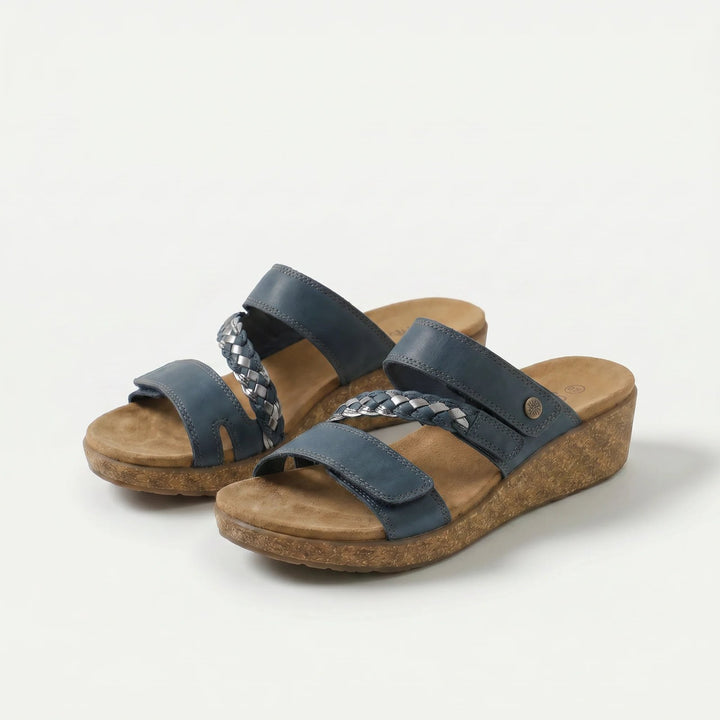 Ellinor™ – Flettet stropp putehelsesandaler