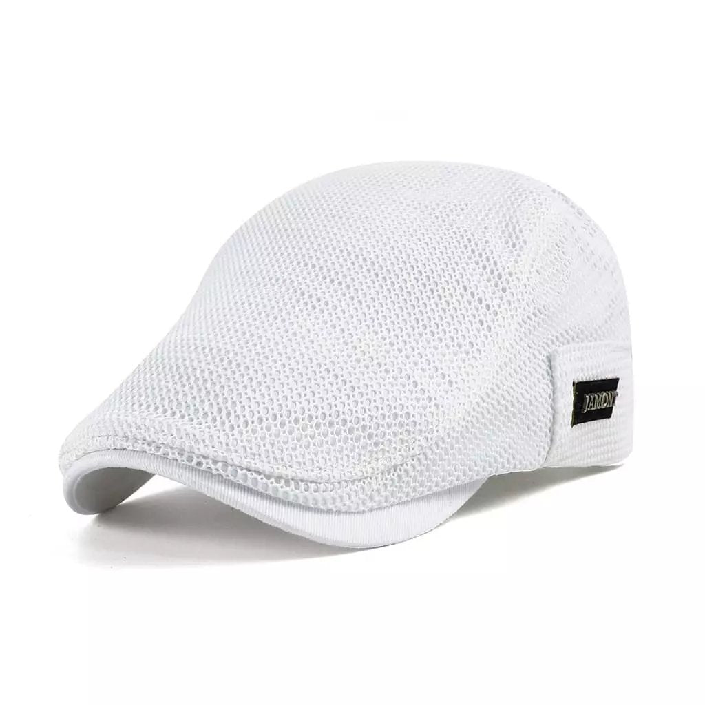 Sindre™ – Pustende Mesh Justerbar Flat Caps