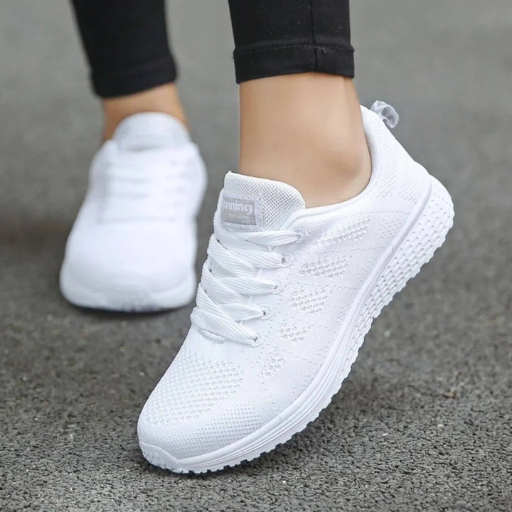 Pernille™ – Pustende ortopediske komfort-sneakers