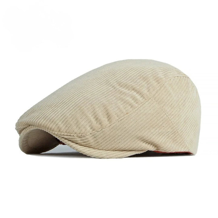 Leon™ – Ribbete Strukturet Lavprofil Flat Cap