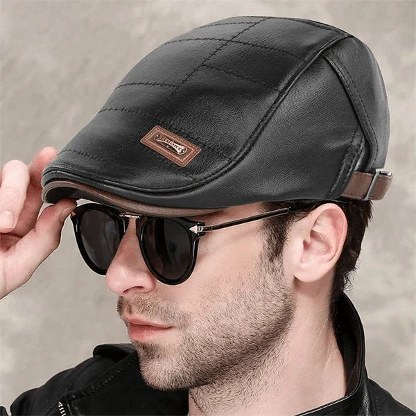 Hans™ – Stitched Vintage Flat Cap