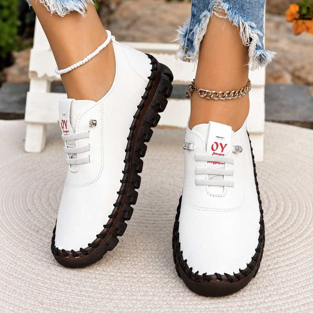 Elara™ – Ortopediske snøring komfort sneakers