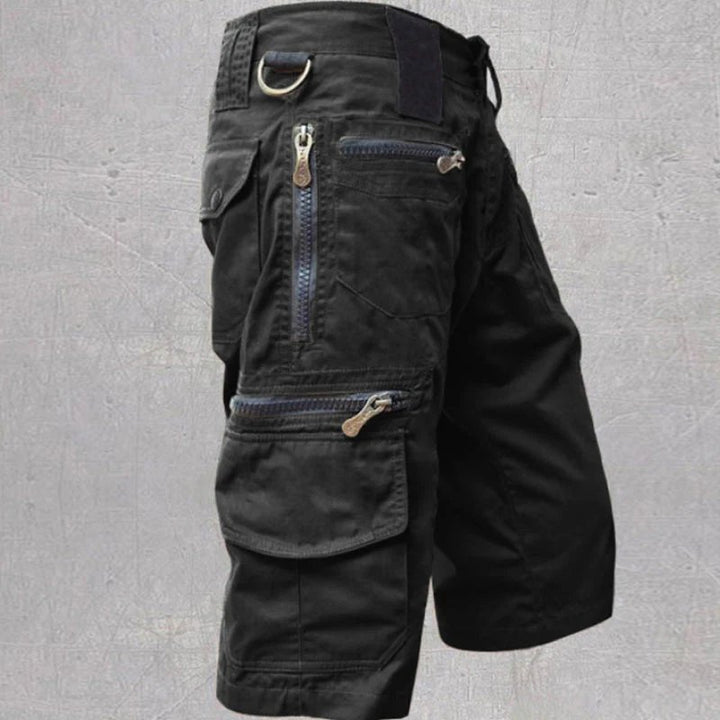 William™ – Multi Pocket Cargo Shorts med Justerbar Passform