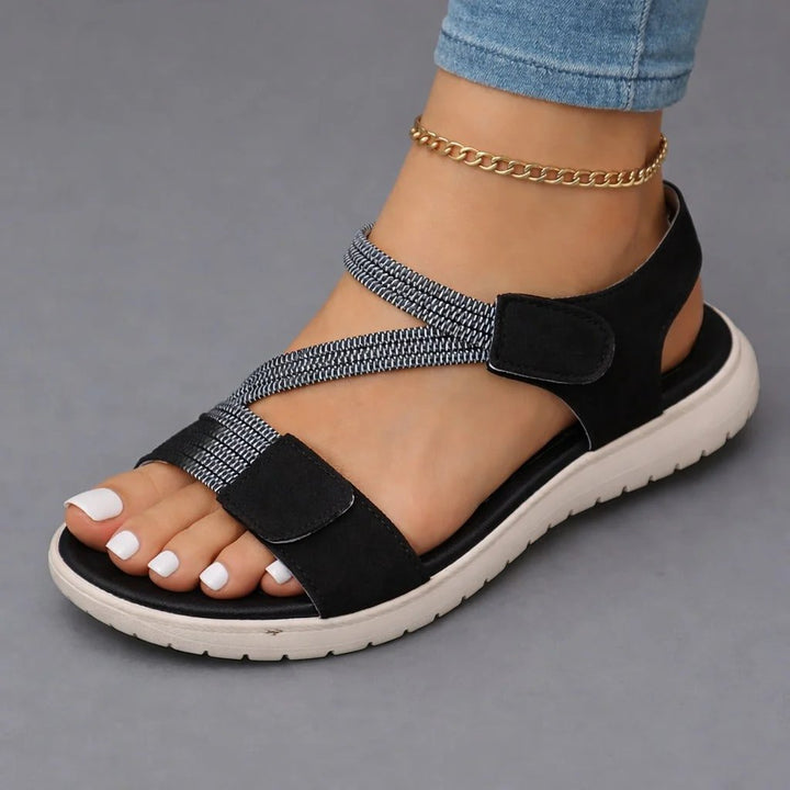 Astrid™ – Ortopediske Komfort Sandaler med Justerbare Remmer