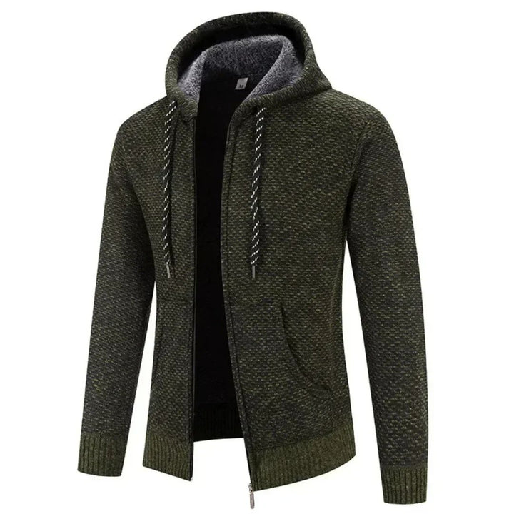 Soren™ – Sherpa-fôrert hettegenser med glidelås