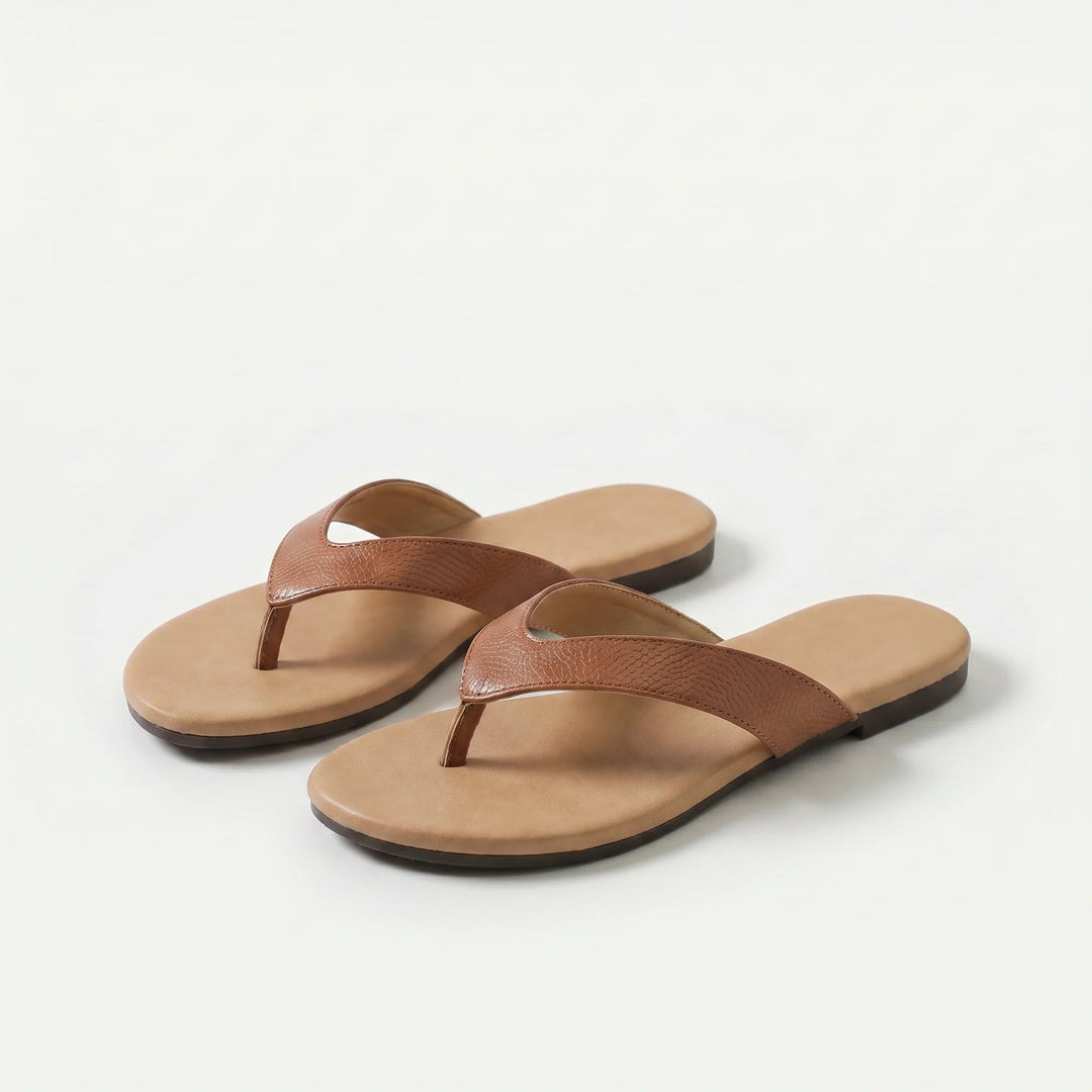 Klara™ – | Ortopediske Polstret Tåpost Sandaler