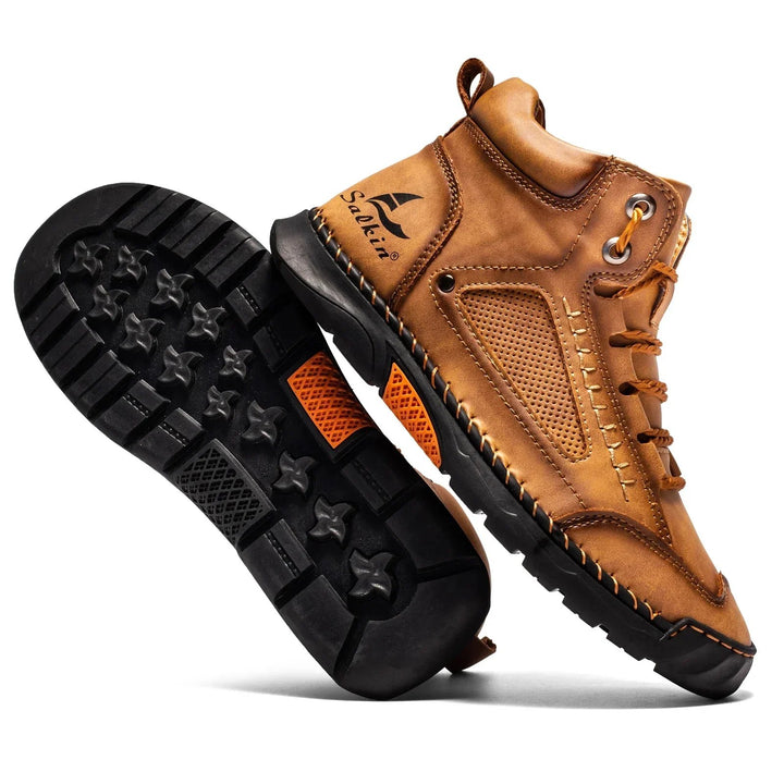 Matteo™ – Håndlagde snørebånd høy-top sneakers