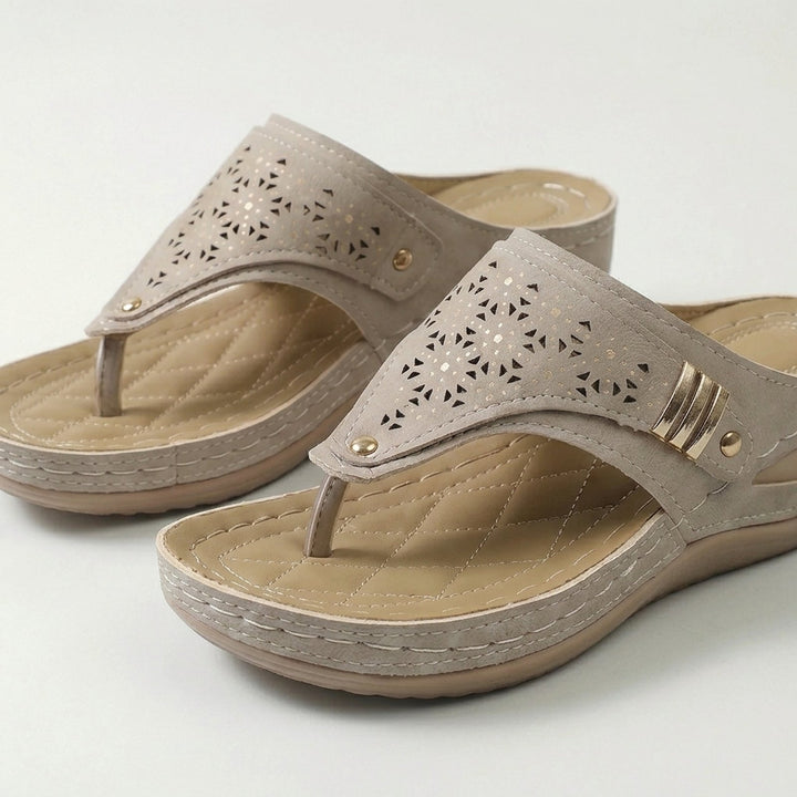 Runa™ – Hæltofte sandaler med god støtte for kvinner