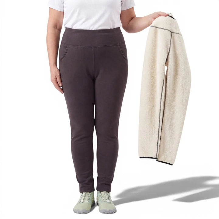 ThermoFleece™ – Høyt liv Fleeceforet Varme Strømpebukser