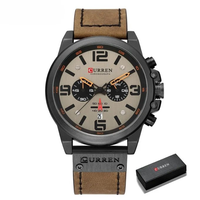 Mason™ – Solid og stilren kronograf klokke
