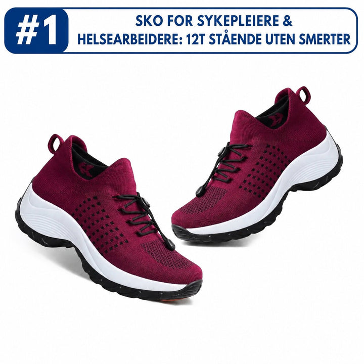 ErgoWalk™ – Ergonomiske Polstrede Komfort Sneakers