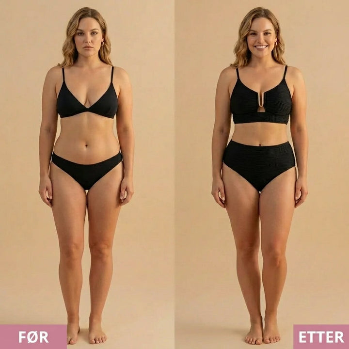 Olivia™ – Støttende U-tråd justerbar stropp bikini