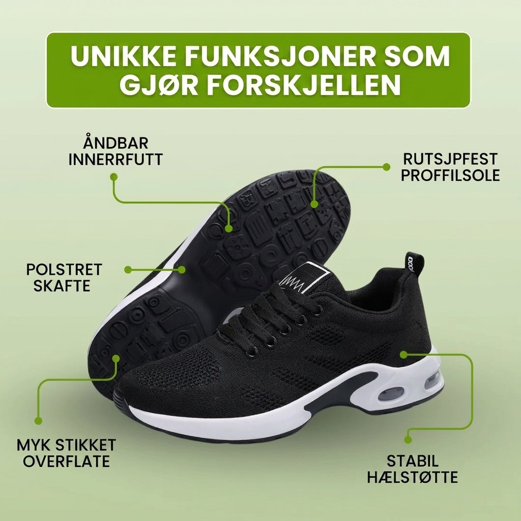 OrthoLite™ – Ergonomiske Polstrede Ortopediske Sneakers