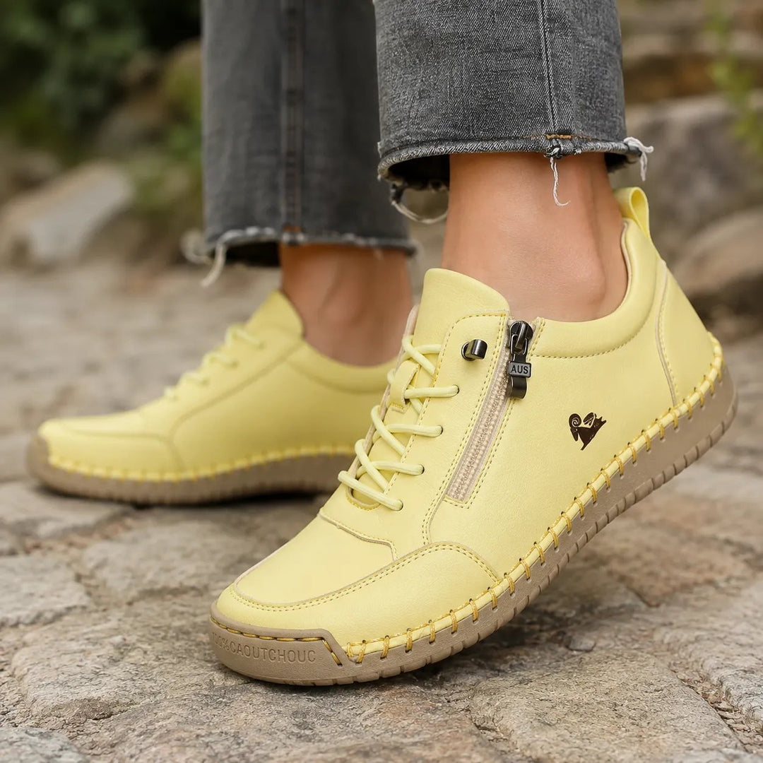 OrthoFit™ – Ergonomiske Polstrede Sneakers med Sideglidelås