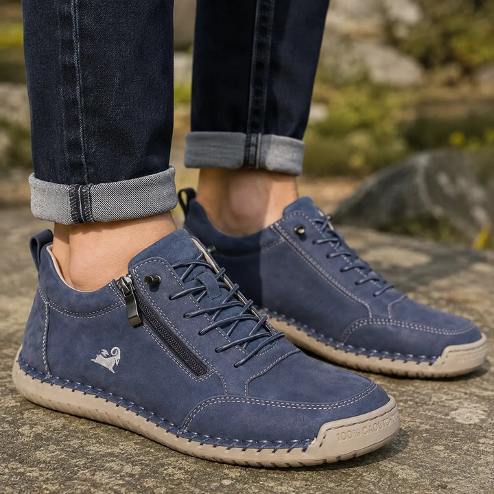 OrthoFit™ – Ergonomiske Polstrede Sneakers med Sideglidelås