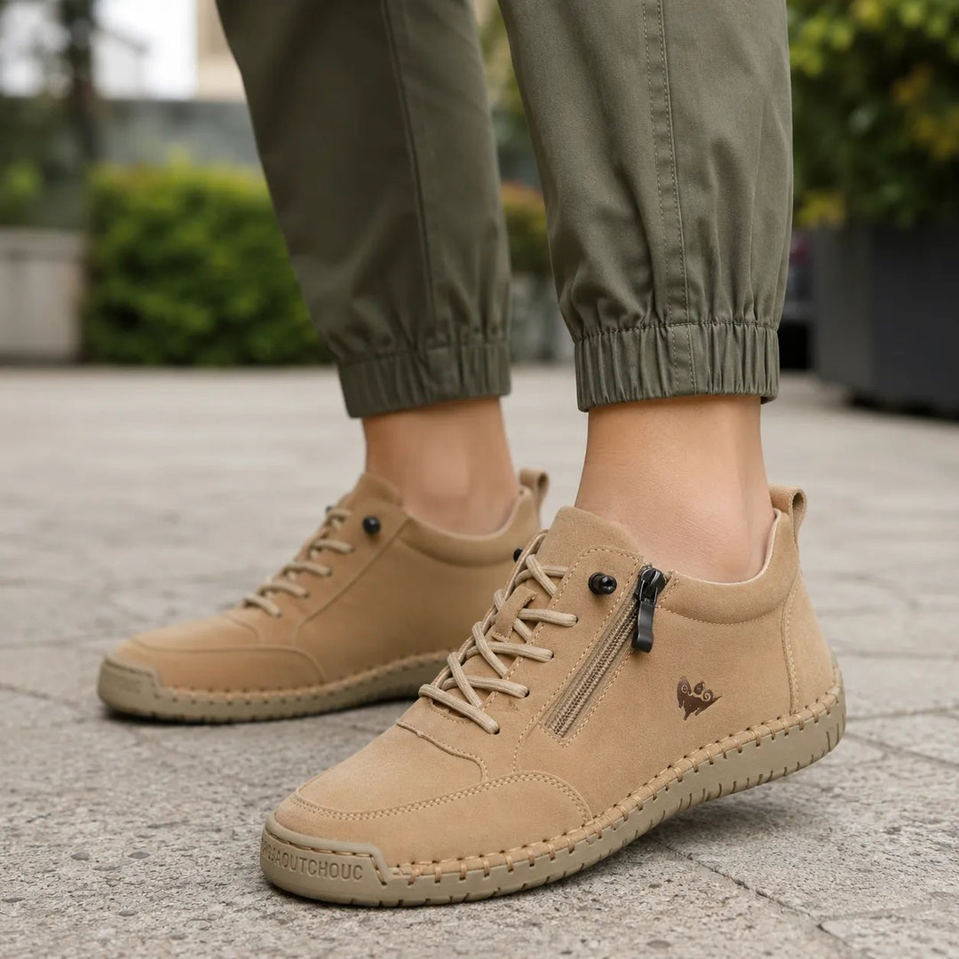 OrthoFit™ – Ergonomiske Polstrede Sneakers med Sideglidelås