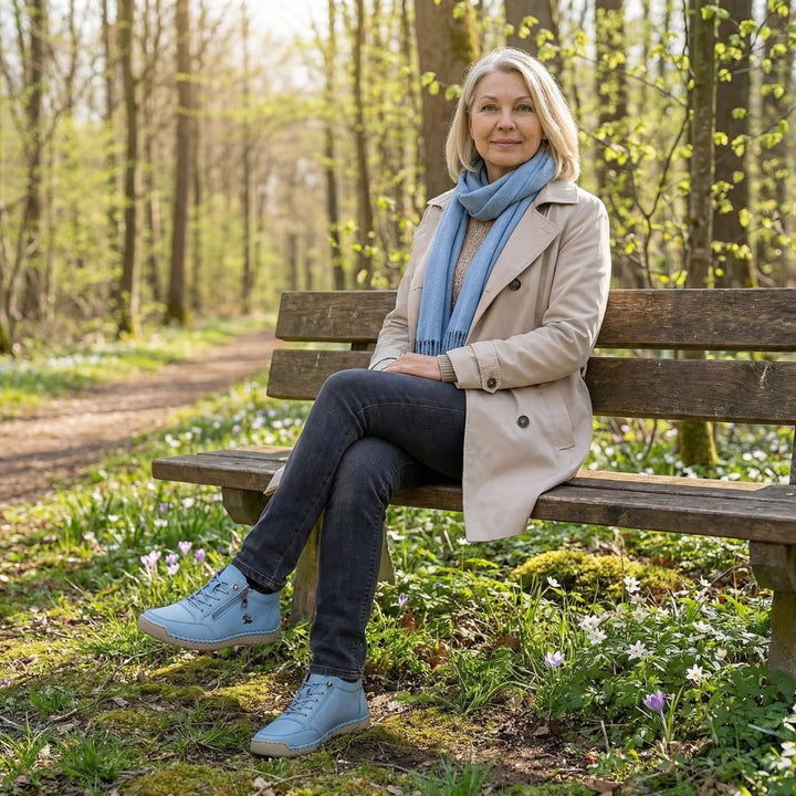 Kristin™ – Ortopediske Glidelås Komfort Gå-sko