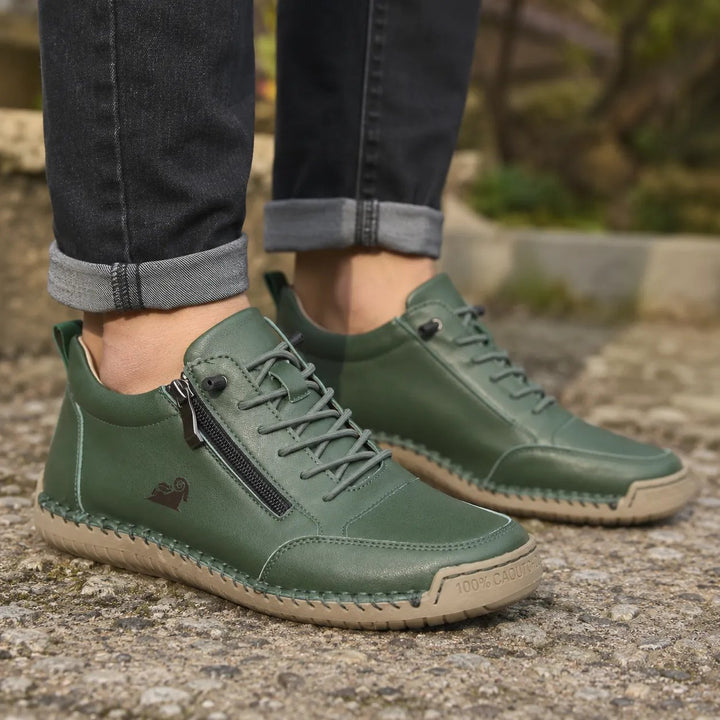 OrthoFit™ – Ergonomiske Polstrede Sneakers med Sideglidelås
