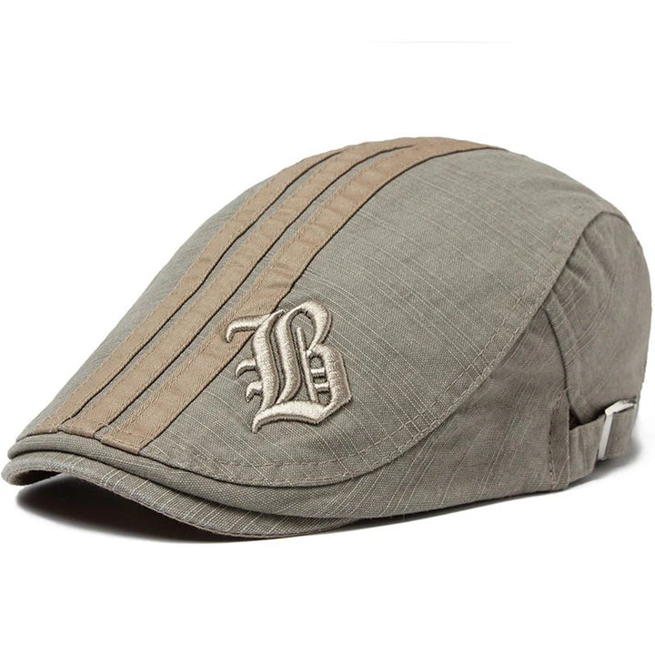 Vegard™ – Justerbar Brodert Flat Cap