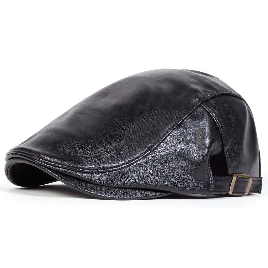 Christian™ – Justerbar Flat Cap med Glatt Finish