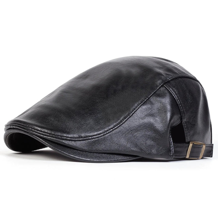Christian™ – Justerbar Flat Cap med Glatt Finish