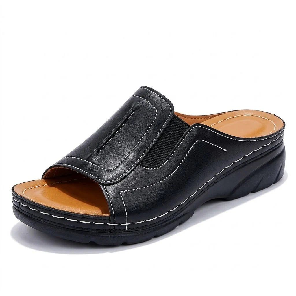 Anne™ – Ortopediske Slip-On Sandaler med Bred Passform