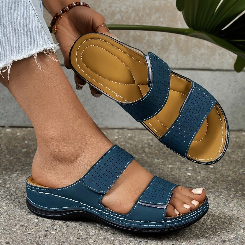 Kira™ – | Ortopedisk Komfort Hælrem Sandal