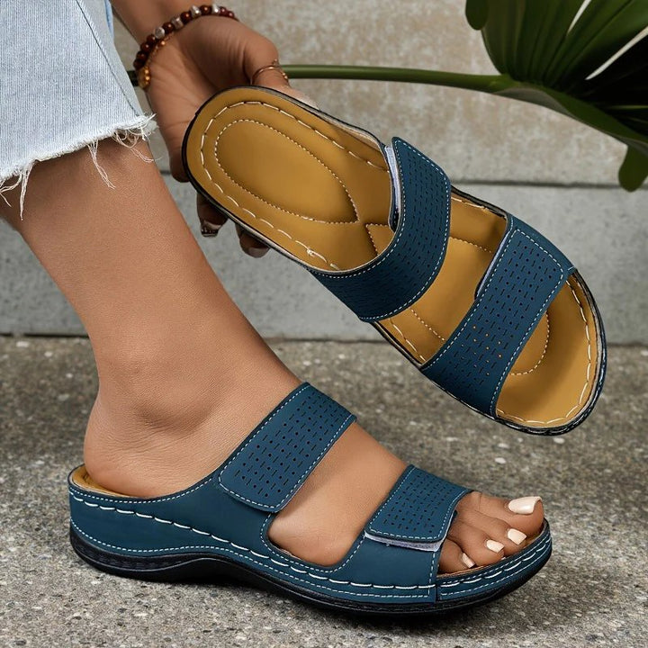 Kira™ – | Ortopedisk Komfort Hælrem Sandal