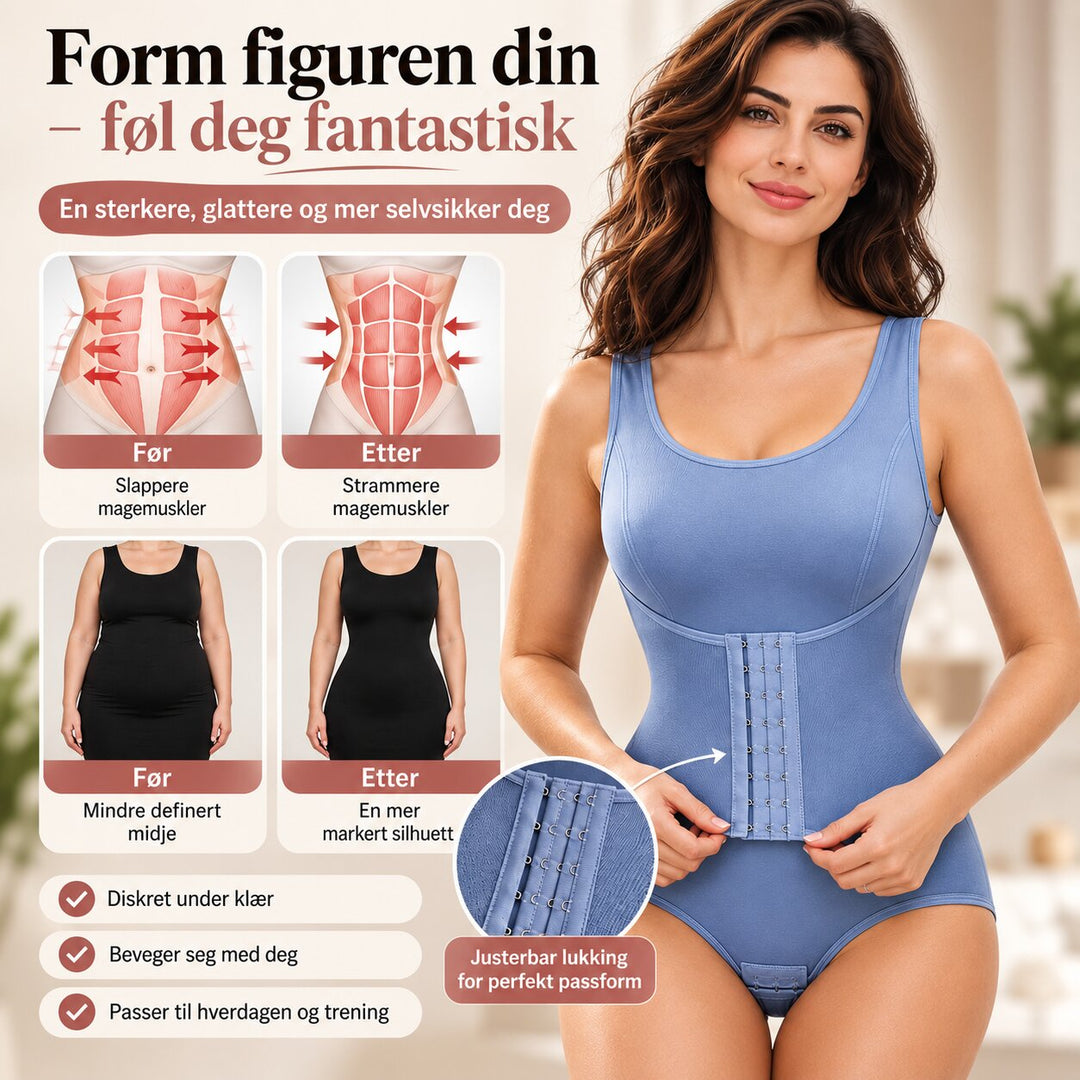Curve™ – Formende bodysuit med midjestøtteband