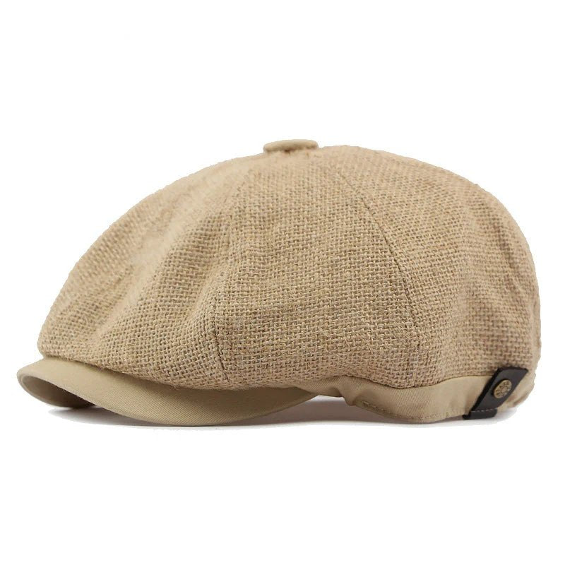Maiken™ – Pustende Newsboy Caps med justerbar stropp